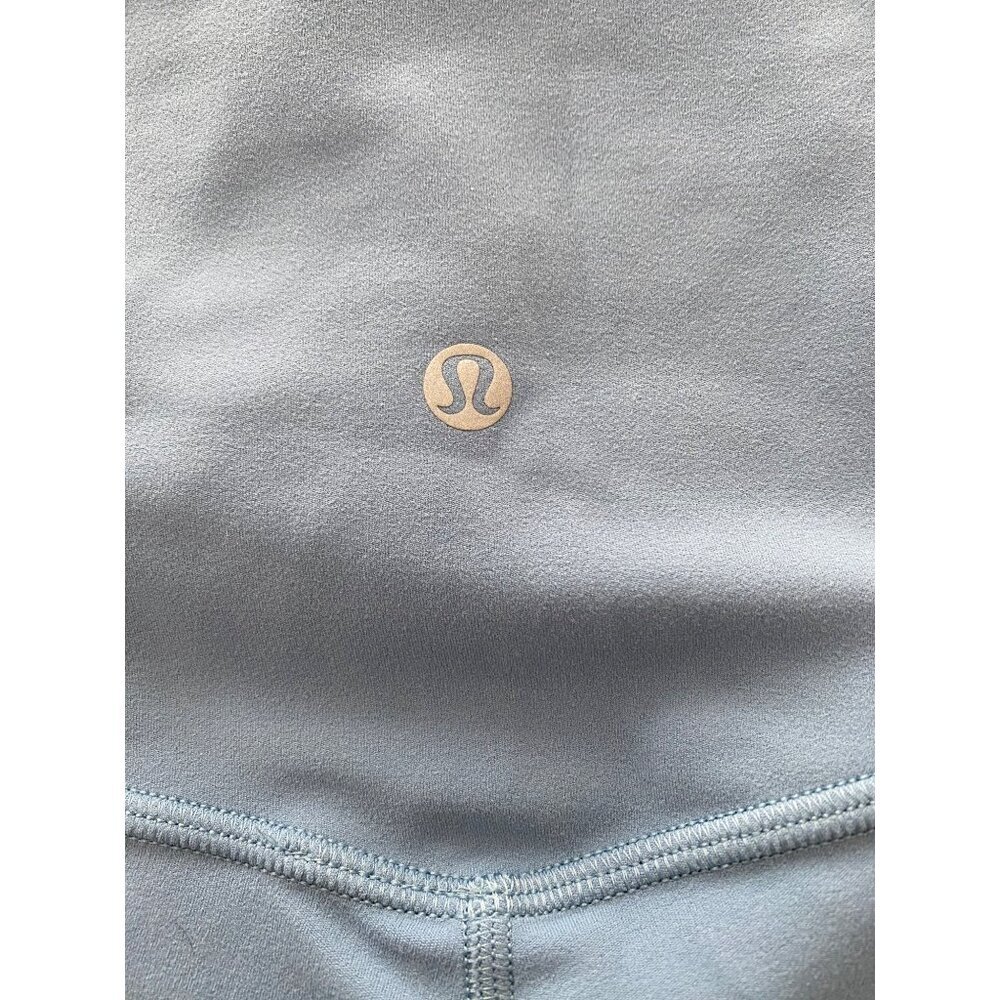 Lululemon Align High-Rise Crop 23" Size 8 Blue Leggings - Picture 7 of 10